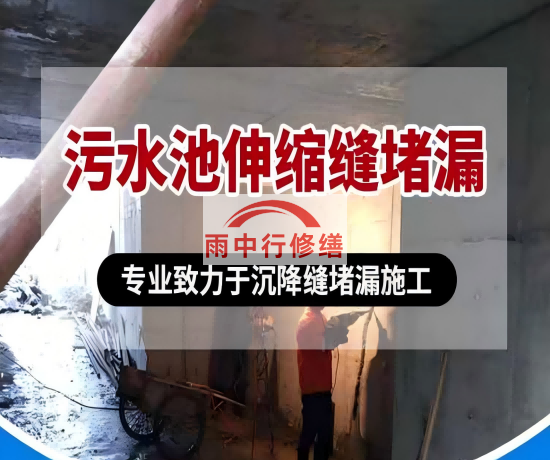 江西污水池（沉淀池）堵漏案例